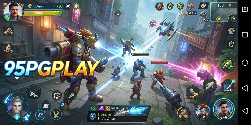 Tampilan gameplay yang menarik di 95PGPLAY.