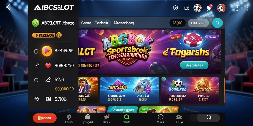 Tampilan gameplay menarik di ABCSLOT dengan berbagai taruhan olahraga.