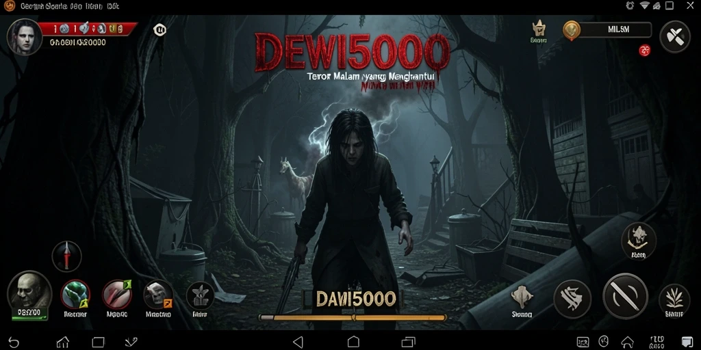 Gameplay menyeramkan dengan suasana mencekam di DEWI5000.