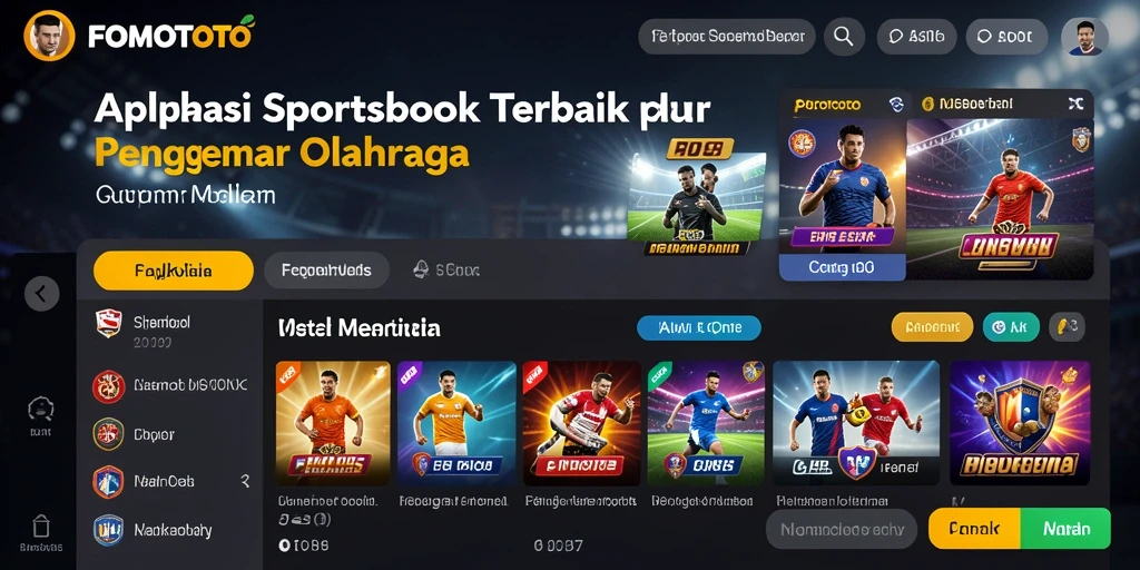 Tampilan gameplay interaktif dan intuitif FOMOTOTO.