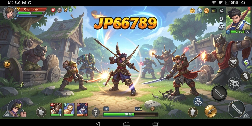 Screenshot gameplay menunjukkan strategi mendalam dalam JP6789.