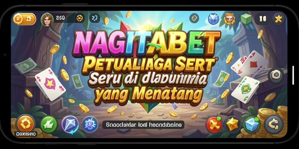 Screenshot NAGITABET menampilkan gameplay petualangan yang epik.