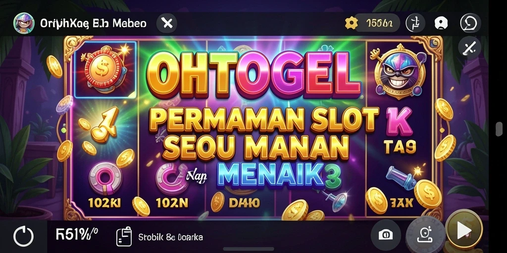 Tampilan menarik dari gameplay OHTOGEL yang penuh warna.