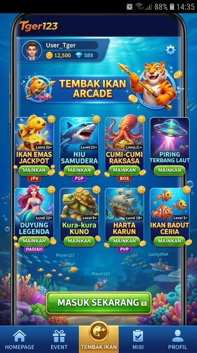 Proses unduh aplikasi tger123 yang cepat dan efisien.